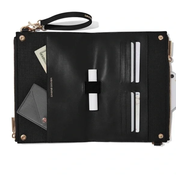 Dagne Dover Essentials Clutch Wallet - Black - Picture 3 of 5